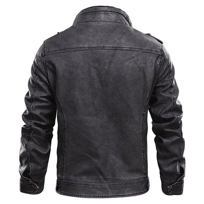 Bonanza Premium Crafted PU Leather Jacket - Durable, Waterproof, Badass Style